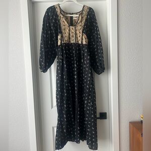 The Jenna Dress in Night Zodiac